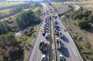 Així es troben els bloquejos dels pagesos en el quart dia de mobilitzacions