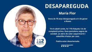 Busquen una dona de 78 anys desapareguda a Roses
