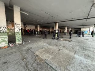 Tres detinguts a Girona en un dispositiu policial a les naus abandonades del carrer Barcelona