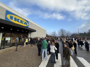 Girona estrena la nova botiga d’IKEA amb una gran afluència de públic