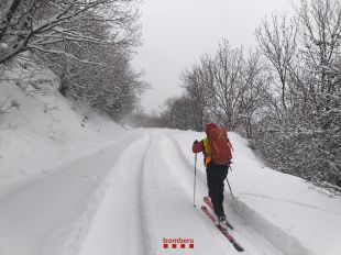 Rescatades tres excursionistes atrapades per la neu i el torb a Setcases