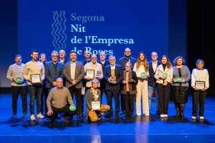 Terraza Group i Miquel Ponsí, premiats a la 2a Nit de l’Empresa de Roses
