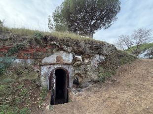 Palamós inicia els treballs de consolidació dels túnels del Molí de Vent de la Guerra Civil