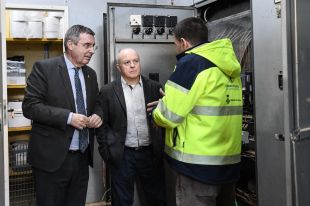 El temporal Harry malmet la depuradora de Palamós que ara funciona amb un grup electrogen