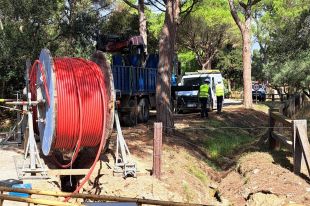 Endesa desballesta i soterra una línia de més de 2 quilòmetres al parc natural del Montgrí