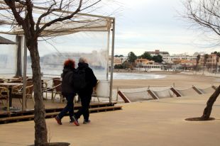 El temporal de vent queda limitat aquest diumenge a l'Alt Empordà i l'Ebre