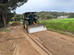 Palamós refà més de 4 quilòmetres de camins malmesos pel temporal