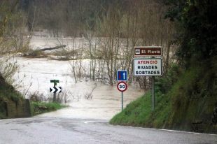 Les pluges deixen més de 100 litres al Ripollès i podria superar els 200 fins dissabte