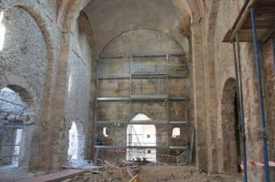 Apareixen pintures dels segles XVIII i XIX en les obres de restauració dels Caputxins de Figueres