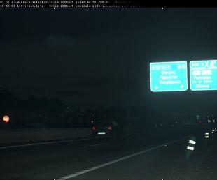 Enxampen un conductor a 208 km/hora un tram de l'A-2 a Aiguaviva limitat a 100