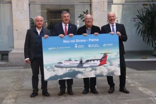 Girona recupera la ruta aèria amb Palma després de més d'una dècada