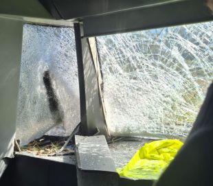 Un tren amb 165 passatgers topa contra un arbre a Sant Jordi Desvalls