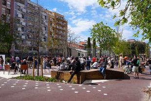 Girona estrena l’entorn pacificat de la parròquia de Sant Pau