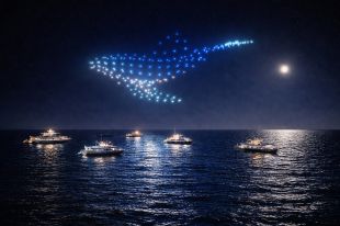 Sant Feliu de Guíxols celebra el 5è aniversari del Lumlab amb llum i tecnologia