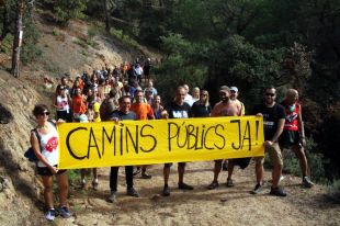 SOS Costa Brava i SOS Lloret reclamen la reobertura del camí de ronda de Can Juncadella