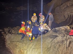 Rescats a Palamós i Queralbs en un dia amb onze serveis dels Bombers al medi natural