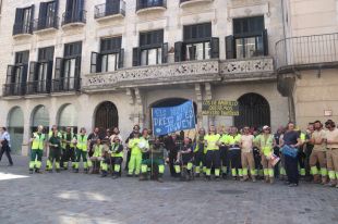 Les brigades de Girona anuncien que ''perilla Temps de Flors'' sense les millores laborals pactades