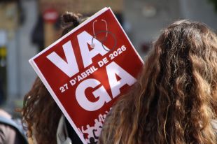 Salut xifra en un 5,2% el seguiment de la vaga de facultatius mentre i Metges de Catalunya l’eleva al 31%