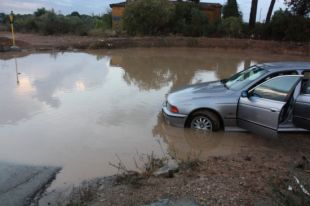 Els Bombers ja superen el centenar d'actuacions a causa de la pluja