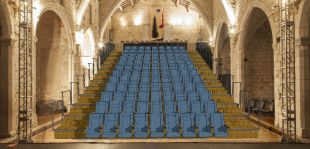 Girona adjudica la grada retràctil per guanyar versatilitat a l’auditori de la Mercè