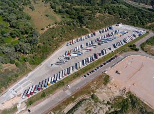 L'empresa gironina Calsina Carré inaugura un hub logístic per a transportistes a Algesires