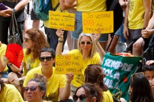 Els docents de Girona rebutgen majoritàriament el preacord amb Educació