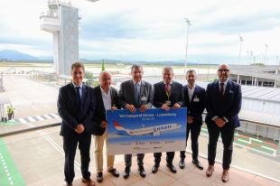 L'Aeroport de Girona estrena la primera connexió en vol regular amb Luxemburg