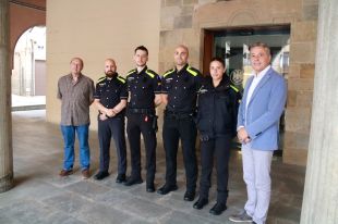 Sant Joan de les Abadesses estrena quatre guàrdies municipals després de suprimir la Policia Local