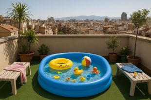 Alerten del risc de posar piscines a terrasses després de l’esfondrament de Girona
