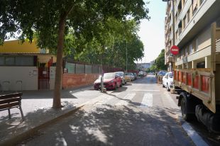 Girona pacifica l’entorn de l’Escola Santa Eugènia amb una nova zona per a vianants