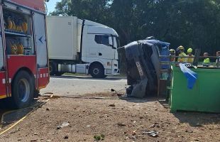 Mor un conductor francès de 46 anys en una sortida de via a la C-63 a Brunyola