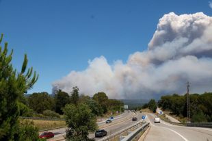 Una radial utilitzada sense permís apunta com a origen del foc de la Bisbal