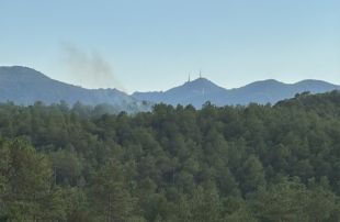 Els llamps provoquen quatre incendis en mitja hora a les comarques gironines