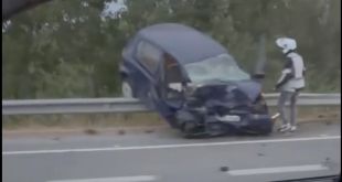 Dos ferits greus en un xoc frontal entre dos cotxes a la C-31 a la Tallada d'Empordà