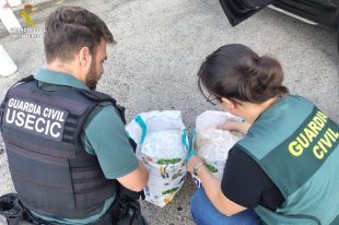 Presó per a dos homes interceptats a la Jonquera amb 86 quilos de droga sintètica