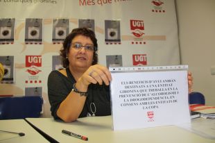 La UGT veu desproporcionat el tancament definitiu de la seva barraca a les Fires de Girona