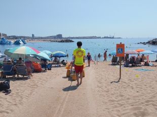 Calonge i Sant Antoni tanca la temporada amb rècord de bany adaptat