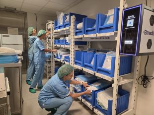 L'Hospital de Figueres instal·la prestatgeries intel·ligents als quiròfans