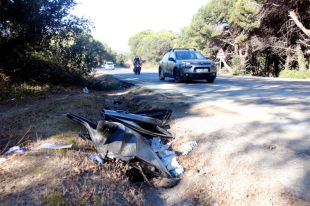 Una jove morta i tres ferits en un accident de trànsit a Lloret de Mar