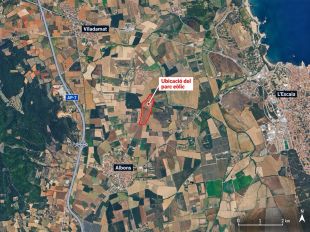 Estabanell impulsa a Albons un parc eòlic de 5 MW