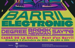 Cassà de la Selva estrena el Barril Electrònic amb tres DJ locals