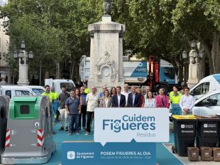 Figueres renova després de 25 anys la recollida de residus amb més de 1.000 contenidors nous