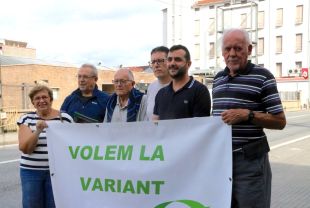 Els defensors de la variant d’Olot passaran a ''l’ofensiva'' amb talls de carretera