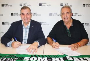 L'Espai Gironès renova el patrocini del Club Bàsquet Salt per quarta temporada