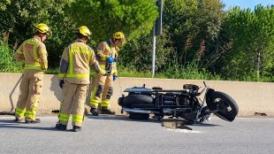 Mor un motorista en un xoc entre dues motocicletes a la C-260 a Castelló d’Empúries