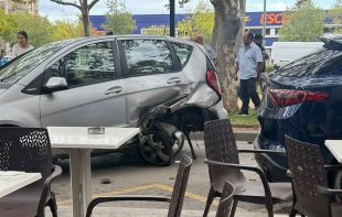 Detingut un conductor begut i drogat després de provocar un accident a Figueres