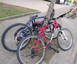 La Policia Local de Palafrugell retira bicicletes i objectes abandonats