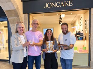 Joncake i Galetes Trias creen un pastís solidari per finançar la recerca biomèdica a Girona
