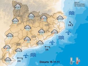 Protecció Civil activa la prealerta de l'Inuncat per la previsió de tempestes a partir de demà