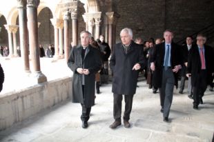 Mascarell defensa a Ripoll la importància de conservar el patrimoni 'perquè el país pugui tirar endavant'